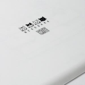 ネコダラトレイM角&コースター 各1枚セット「洗濯機では遊びません」 ネコだらけ 猫グッズ