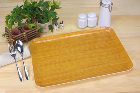 【ナチュラル 2枚組】タツクラフト SR トレー L 39cm ウッド