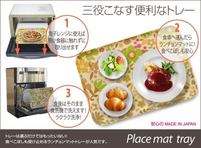 【ナチュラル 2枚組】タツクラフト SR トレー L 39cm ウッド