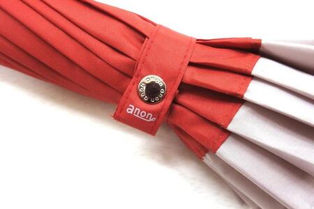 【ふるさと納税】傘　紀州漆器アンブレラ　【グラデーションレッド】 16本骨和傘　レディース ｜ 女性　婦人　風に強い丈夫なグラスファイバー骨　カバー付き　母の日・敬老の日・誕生日・記念品など贈り物にも適したギフト箱入り ※着日指定不可