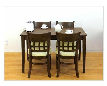 マーチ ダイニングテーブル 115 ライトブラウン AKU100282601