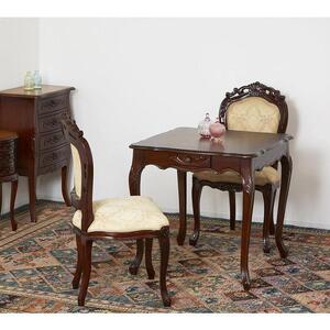 コモ ダイニングテーブル 75 引出付 ブラウン AKU1008561