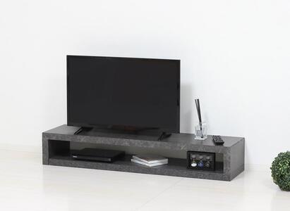組立簡単スライドテレビ台 セラミックグレー