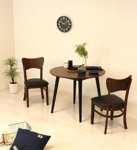 フェブラ ダイニングテーブル90 ブラウン