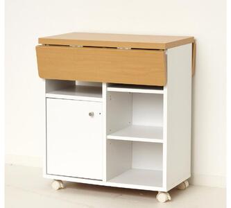 バタ式キッチンワゴン60 ホワイト AKU101177801