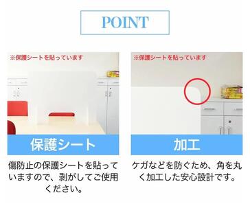 飛沫防止パーテーション5枚セット AKU1011921 | 和歌山県海南市