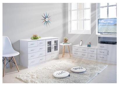 ブルーム ローチェスト ホワイトオーク AKU101184501