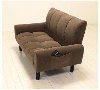 2P コーデュロイソファー スプレーグリーン AKU102089205