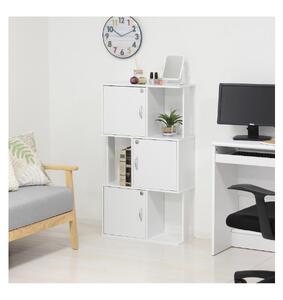 ラック 鍵付き 3段 ホワイト AKU101338301