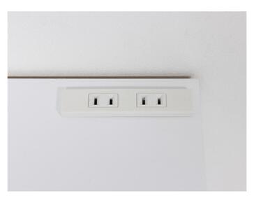 フットリラクゼーションデスク ホワイト AKU101338501