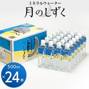 ミネラルウォーター　月のしずく500ml×24本入【1223875】