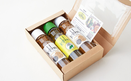 kitchenドレッシングギフト3本入り_調味料 ドレッシング  _【1273281】