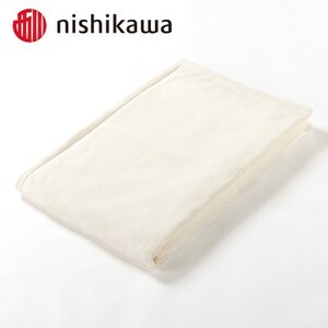 西川のシール織綿毛布　ホワイト　シングル　140×200cm　FQ03151019/700_雑貨・日用品 毛布 寝具 _【1445345】