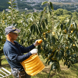 【先行受付】柳フルーツ園の富有柿_果物・フルーツ 柿（カキ）  かき_【1362150】