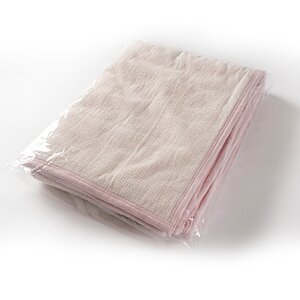 シール織さわやかタオルケットストライプ　(ピンク)　_雑貨・日用品 タオルケット 寝具 _【1082920】