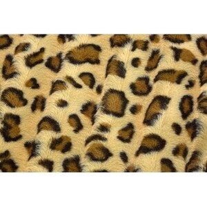 ワンタッチシーツ 敷毛布 シングル　ヒョウ柄 アクリル 布団用 洗える ゴールド_雑貨・日用品  寝具 _【1122448】