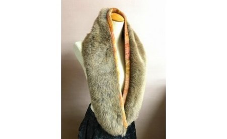 OKADA TEXTILE  ベルベットフェイクファー・ブラウン（株式会社岡田織物）