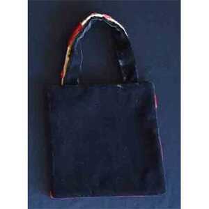 スクエアバックM【タエナカノヌノ】レッド　_装飾品・工芸品  鞄・バッグ かばん カバン_【1106051】