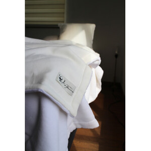 cotton snow 6重ガーゼとコットンパイルのリバーシブル ブランケット ホワイト_雑貨・日用品 タオルケット 寝具   雑貨・日用品  寝具 _【1285175】