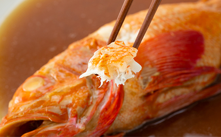 知床産天然きんき姿煮1尾入り 2パック 湯煎してお召し上がりいただけます。_魚介・海産物 _【配送不可地域:離島・沖縄県】【1518631】