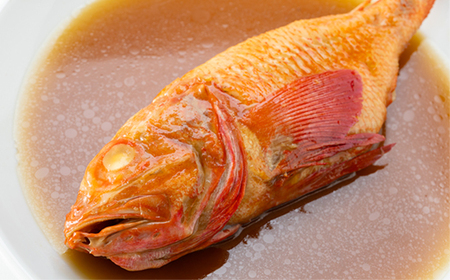 知床産天然きんき姿煮1尾入り 2パック 湯煎してお召し上がりいただけます。_魚介・海産物 _【配送不可地域:離島・沖縄県】【1518631】