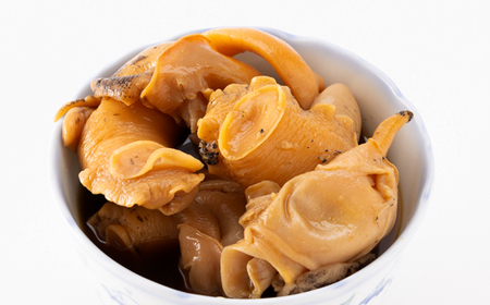 つぶ貝の柔らか煮4玉入 3パック 湯煎で簡単にお召し上がりいただけます 殻は外して除去済み_魚介・海産物   _【配送不可地域：離島・沖縄県】【1521311】