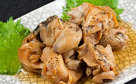 つぶ貝の柔らか煮4玉入 3パック 湯煎で簡単にお召し上がりいただけます 殻は外して除去済み_魚介・海産物   _【配送不可地域：離島・沖縄県】【1521311】