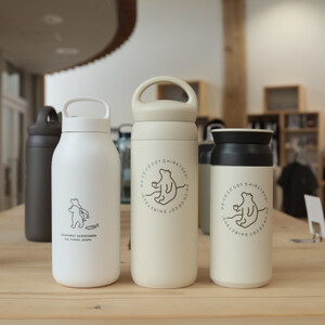 知床トコさんトラベルタンブラー アッシュグリーン 350ml×1本_雑貨・日用品 タンブラー 食器 _【配送不可地域：離島・沖縄県】【1571070】