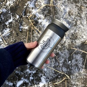 知床トコさんトラベルタンブラー ステンレス 350ml×1本_雑貨・日用品 タンブラー 食器 _【配送不可地域：離島・沖縄県】【1571564】