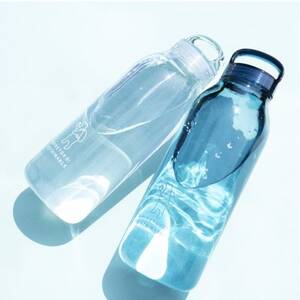 知床トコさん　ウォーターボトル　ブルー　500ml×1本　常温で水が飲める 耐熱マイボトル【配送不可地域：離島・沖縄県】【1629107】