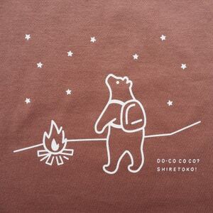 「知床トコさん」×久米繊維　コットンTシャツ　星柄　XLサイズ　半袖【配送不可地域：離島・沖縄県】【1629390】