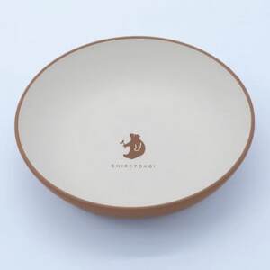 知床トコさんテーブルウェアシリーズ　丸ボウル皿 2枚セット (S)【ベージュ】【配送不可地域：離島・沖縄県】【1638999】
