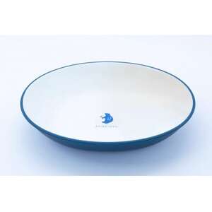 知床トコさんテーブルウェアシリーズ　小判ボウル皿 1枚 (M)【ブルー】【配送不可地域：離島・沖縄県】【1639049】