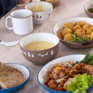 知床トコさんテーブルウェアシリーズ おわん 1個 【ベージュ】【配送不可地域:離島・沖縄県】【1639086】