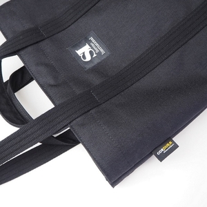 【1115-1】軽さと強度が魅力！コーデュラタテトートバッグ　ブラック