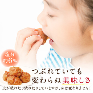 【1134-3】紀州南高梅つぶれ梅 はちみつ風味1.2kg