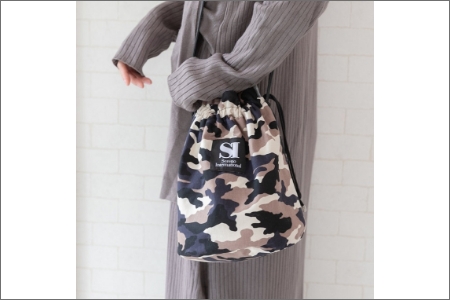 【0722-1】感動を生む吊り編みの技！天竺ニットリバーシブル巾着