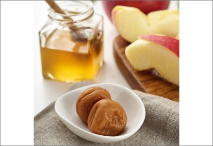 【0853-5】【紀州南高梅】はちみつりんご梅干 特選A級 梅の想い900g