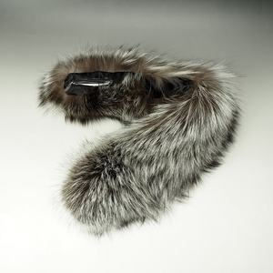 【0866】フィンランド産SAGAフォックスカラー　シルバーフォックス