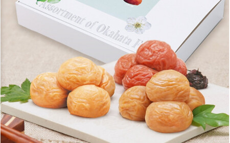 ロイヤルテイスティ 計6パック（3種×2） / 梅干し 梅干 紀州南高梅 南高梅 梅 和歌山 田辺 手土産 お土産 御礼 旅行 セット バラエティ 国産 お歳暮 【okh018】