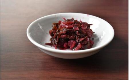 ごはんがおいしい!熊野の味わい高菜刻み 【さわやか梅味】 100g×5袋セット / 梅 うめ 高菜漬け 田辺市 漬物 つけもの 健康 和歌山 醤油 野菜 ご飯のおとも【kms024】