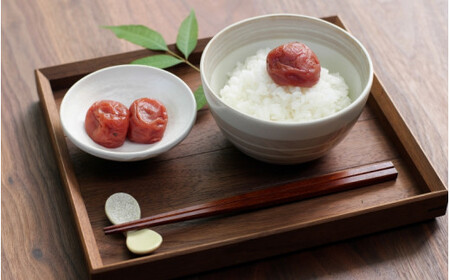 紀州南高梅「農家の梅」はちみつ梅（塩分約3％、レモンパウダー入り）・しそ漬（塩分約7％）のセット 各500g  / 紀州南高梅 南高梅 梅干し 梅干 梅 うめ 和歌山 田辺市 肉厚 お米 おにぎり 焼酎 梅酒 健康 しそ梅 産地直送 はちみつ レモン セット 食べ比べ【nkn009-3】