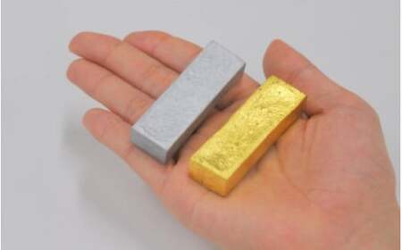 金ト銀の墨 大サイズ / 田辺市 紀州松煙 紀州墨 墨 書道 書道用品 金 銀 【skm018】