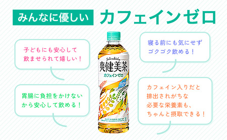 3ヶ月定期便 爽健美茶600ml×24本 コカ・コーラボトラーズジャパン《お申込み月翌月から出荷開始》お茶お茶お茶