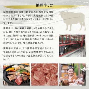 しゃぶしゃぶ 牛肉 / 希少和牛 熊野牛ロース しゃぶしゃぶ用 約500g ＜冷蔵＞【sim101】