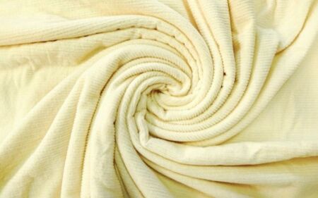 軽量シール織綿毛布　横ボーダー（アイボリー）　松岡織物株式会社【X004-mtfb001】