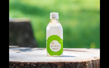 梅の果実水 350ml 24本 【離島配送不可】【受注後10日以内に発送します。但し、年末年始・お盆・ＧＷは除きます】【AY001-azmf001】