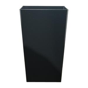 蒔絵調 ダストボックス M角 6.7L 紫陽花ブラック タツクラフト 【Tk141w】