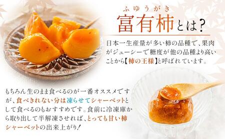 【2026年11月中旬～発送】和歌山県産 訳あり 富有柿 7.5kg L ~ 2L サイズ ご家庭用 柿 選果場 直送