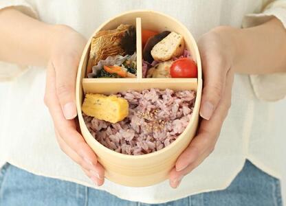 紀州漆器 曲げわっぱ まげわっぱ 弁当箱 へのへのもへじ［YS92］